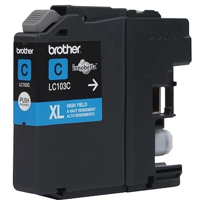 Brother LC103C Cyan High Yield Ink Cartridge (LC103CS) 10 Brother LC103C Cyan High Yield Ink Cartridge (LC103CS) - Image 8