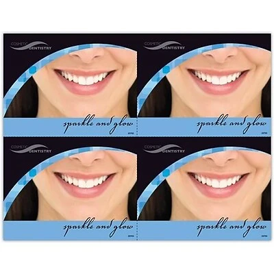 Medical Arts Press Dental Laser Postcards Photo Image Postcards; For Laser Printer; Sparkle And Glow, 100/Pk 3 Medical Arts Press Dental Laser Postcards Photo Image Postcards; For Laser Printer; Sparkle And Glow, 100/Pk