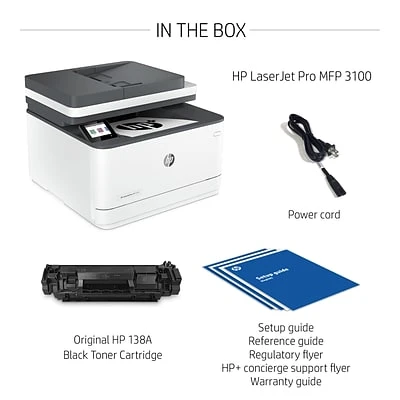 Printers HP LaserJet Pro MFP 3101fdwe Wireless Black & White Printer With HP+ Smart Office Features, Fax, Bonus 3 Months Instant Ink 11 Printers HP LaserJet Pro MFP 3101fdwe Wireless Black & White Printer With HP+ Smart Office Features, Fax, Bonus 3 Months Instant Ink - Image 9