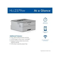 Printers Brother HL-L2379DW Wireless Black & White Laser Printer (012502668886) -Epson Shop 357FE155 87B1 4BCE 98A62E0C9D120BD3 s7