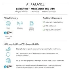 Printers HP LaserJet Pro 4001dwe Wireless Black & White Printer With Bonus 3 Months Instant Ink (2Z601E#BGJ) -Epson Shop 483D6C7D 37B0 4732 9C2F1BB1FE7D1F27 s7