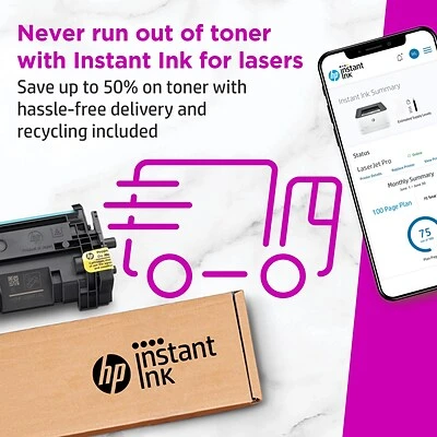 Printers HP LaserJet Pro 3001dwe Wireless Black & White Printer With HP+ Smart Office Features, Bonus 3 Months Instant Ink (3G650E#BGJ) 10 Printers HP LaserJet Pro 3001dwe Wireless Black & White Printer With HP+ Smart Office Features, Bonus 3 Months Instant Ink (3G650E#BGJ) - Image 8