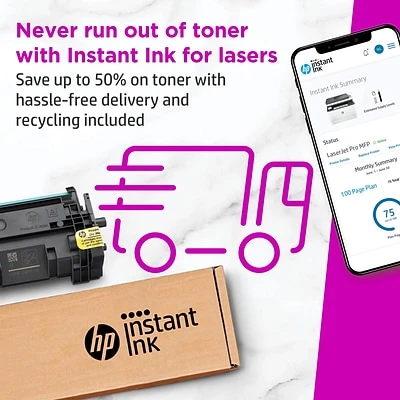 Printers HP LaserJet Pro MFP 3101fdwe Wireless Black & White Printer With HP+ Smart Office Features, Fax, Bonus 3 Months Instant Ink 10 Printers HP LaserJet Pro MFP 3101fdwe Wireless Black & White Printer With HP+ Smart Office Features, Fax, Bonus 3 Months Instant Ink - Image 8