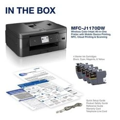 Printers Brother MFCJ1170DW Wireless Color All-in-One Inkjet Printer (MFCJ1170DW), Refresh Subscription Eligible 19 Printers Brother MFCJ1170DW Wireless Color All-in-One Inkjet Printer (MFCJ1170DW), Refresh Subscription Eligible -Epson Shop 8457C28E 9228 40D2 805B6B419B07A392 s7