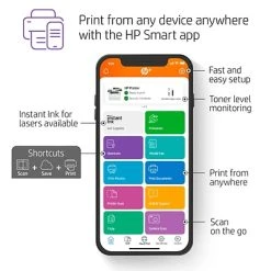 Printers HP LaserJet Pro MFP 4101fdne Black & White Printer, HP+ Smart Office, Fax, Bonus 3 Months Instant Ink (2Z618E#BGJ) 17 Printers HP LaserJet Pro MFP 4101fdne Black & White Printer, HP+ Smart Office, Fax, Bonus 3 Months Instant Ink (2Z618E#BGJ) -Epson Shop 869DC710 4896 4443 BEA2A52626233474 s7