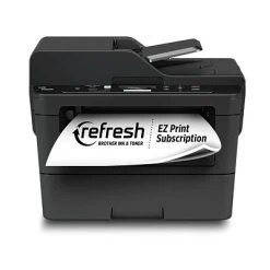 Printers Brother DCP-L2550DW Wireless Black And White Laser Printer, Refresh Subscription Eligible