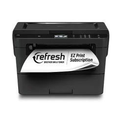 Printers Brother HL-L2395DW Black&White Laser Printer With Print-Scan-Copy, Wireless, Network Ready & USB, Refresh Subscription Eligible