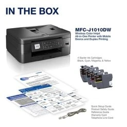 Printers Brother MFCJ1010DW Wireless Color All-in-One Inkjet Printer, Refresh Subscription Eligible 19 Printers Brother MFCJ1010DW Wireless Color All-in-One Inkjet Printer, Refresh Subscription Eligible -Epson Shop AFF5F73B 2ACE 4010 B1AF7FAE88D3598D s7