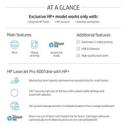 Printers HP LaserJet Pro 4001dne Black & White Printer With Bonus 3 Months Instant Ink (2Z600E#BGJ) 15 Printers HP LaserJet Pro 4001dne Black & White Printer With Bonus 3 Months Instant Ink (2Z600E#BGJ) -Epson Shop CE4529AE B2A7 45D7 9A96DE5EA57EA9F7 s7