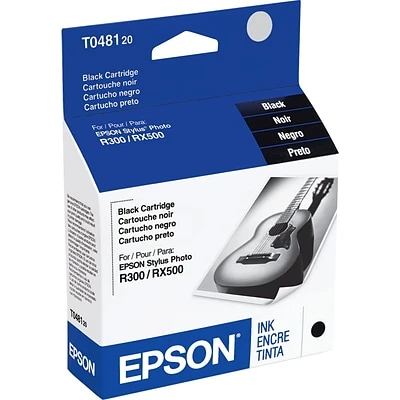 Epson T48 Black Standard Yield Ink Cartridge 3 Epson T48 Black Standard Yield Ink Cartridge