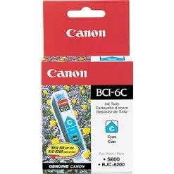 Canon BCI-6 Cyan Standard Yield Ink Cartridge (4706A003)