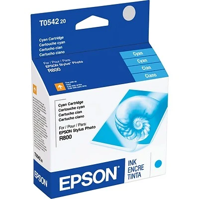Epson T054 Cyan Standard Yield Ink Cartridge 3 Epson T054 Cyan Standard Yield Ink Cartridge