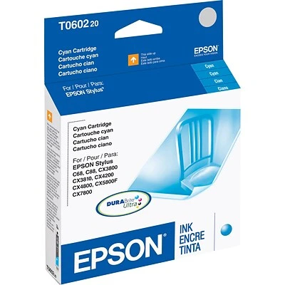 Epson T60 Cyan Standard Yield Ink Cartridge 3 Epson T60 Cyan Standard Yield Ink Cartridge
