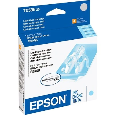 Epson T059 Light Cyan Standard Yield Ink Cartridge 3 Epson T059 Light Cyan Standard Yield Ink Cartridge