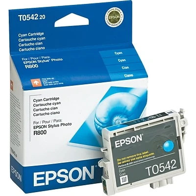 Epson T054 Cyan Standard Yield Ink Cartridge 4 Epson T054 Cyan Standard Yield Ink Cartridge - Image 2