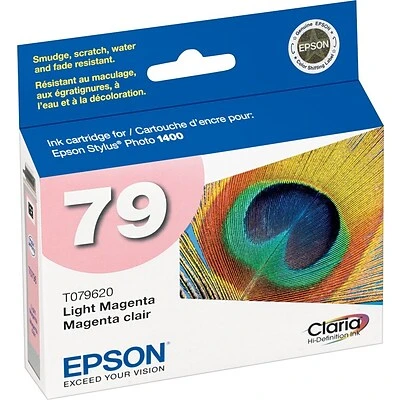 Epson T79 Light Magenta High Yield Ink Cartridge 3 Epson T79 Light Magenta High Yield Ink Cartridge