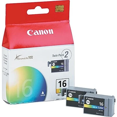 Canon BCI-16 Yellow Standard Yield Ink Cartridge, 2/Pack (9818A003) 4 Canon BCI-16 Yellow Standard Yield Ink Cartridge, 2/Pack (9818A003) - Image 2