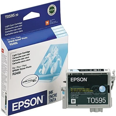 Epson T059 Light Cyan Standard Yield Ink Cartridge 4 Epson T059 Light Cyan Standard Yield Ink Cartridge - Image 2