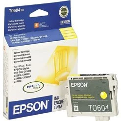 Epson T60 Yellow Standard Yield Ink Cartridge -Epson Shop s0229976 s7