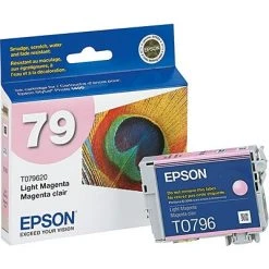 Epson T79 Light Magenta High Yield Ink Cartridge 7 Epson T79 Light Magenta High Yield Ink Cartridge -Epson Shop s0229994 s7