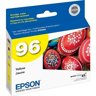 Epson T96 Ultrachrome Yellow Standard Yield Ink Cartridge 3 Epson T96 Ultrachrome Yellow Standard Yield Ink Cartridge