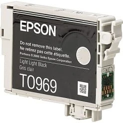 Epson T96 Ultrachrome Light Light Black Standard Yield Ink Cartridge -Epson Shop s0285442 s7