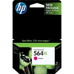 HP 564XL Magenta High Yield Ink Cartridge (CB324WN#140)