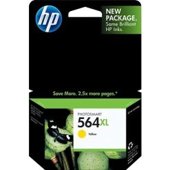 HP 564XL Yellow High Yield Ink Cartridge (CB325WN#140)