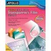 Projector Parts & Accessories Apollo Inkjet Printer Transparency Film, Clear, 8 1/2"(W) X 11"(H), 50/Box (CG7031S)