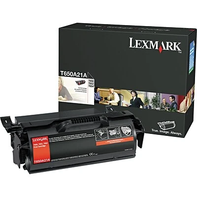 Lexmark™ Black Toner Cartridge; T650A21A 3 Lexmark™ Black Toner Cartridge; T650A21A