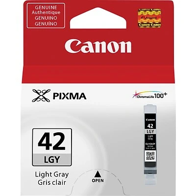 Canon CLI-42 Light Gray Standard Yield Ink Cartridge (6391B002) 3 Canon CLI-42 Light Gray Standard Yield Ink Cartridge (6391B002)