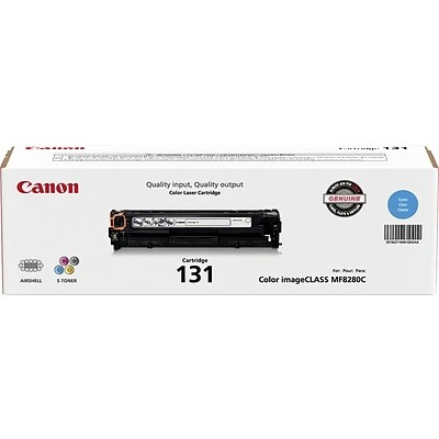 Canon 131 Cyan Standard Yield Toner Cartridge (6271B001AA) 3 Canon 131 Cyan Standard Yield Toner Cartridge (6271B001AA)
