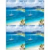 Medical Arts Press Generic Laser Postcards Photo Image Postcards; For Laser Printer; Sailboat, 100/Pk