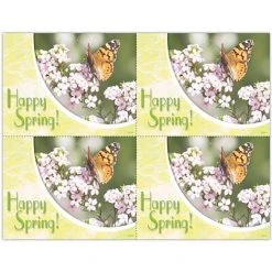 Medical Arts Press Generic Laser Postcards Photo Image Postcards; For Laser Printer; Spring, 100/Pk