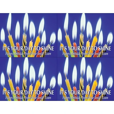 Medical Arts Press Dental Laser Postcards Photo Image Postcards; For Laser Printer; It's Your Day, 100/Pk 3 Medical Arts Press Dental Laser Postcards Photo Image Postcards; For Laser Printer; It's Your Day, 100/Pk