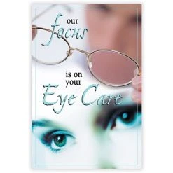 Medical Arts Press Eye Care Laser Postcards Photo Image Postcards; For Laser Printer; Focus-Eye Care, 100/Pk