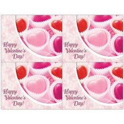 Medical Arts Press Generic Laser Postcards Photo Image Postcards; For Laser Printer; Valentine's Day, 100/Pk