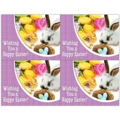 Medical Arts Press Generic Laser Postcards Photo Image Postcards; For Laser Printer; Holiday Series, Easter, 100/Pk