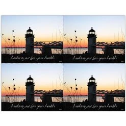 Medical Arts Press Medical Laser Postcards Photo Image Postcards; For Laser Printer; New England Lighthouse, 100/Pk