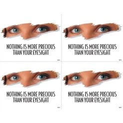 Medical Arts Press Eye Care Laser Postcards Photo Image Recycled Postcards; For Laser Printer; Nothing More Precious, 100/Pk