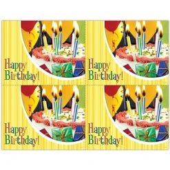 Medical Arts Press Generic Laser Postcards Photo Image Postcards; For Laser Printer; Birthday, 100/Pk