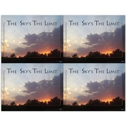 Medical Arts Press Generic Laser Postcards Photo Image Postcards; For Laser Printer; Sky Is The Limit, 100/Pk