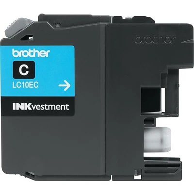 Brother LC10EC Cyan Extra High Yield Ink Cartridge 3 Brother LC10EC Cyan Extra High Yield Ink Cartridge