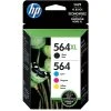 HP564XL/564 Black High Yield And Cyan/Magenta/Yellow Standard Yield Ink Cartridge, 4/Pack (N9H60FN#140) -Epson Shop s1004834 s7