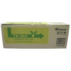 Copystar Kyocera TK-869Y Yellow Standard Yield Toner Cartridge