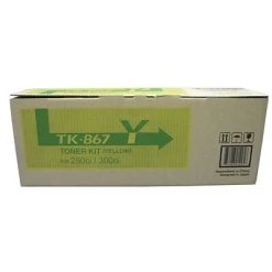 Kyocera Mita Kyocera TK-867Y Yellow Standard Yield Toner Cartridge