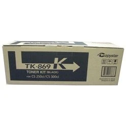 Copystar Kyocera TK-869K Black Standard Yield Toner Cartridge