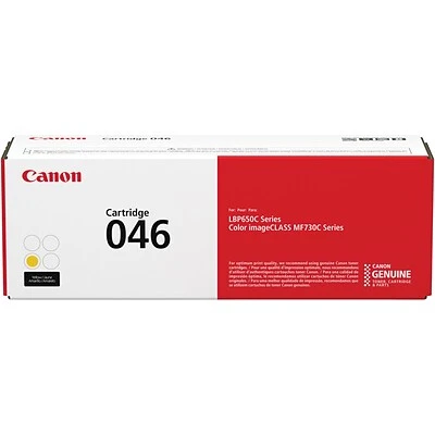 Canon 046 Yellow Standard Yield Toner Cartridge (1247C001) 3 Canon 046 Yellow Standard Yield Toner Cartridge (1247C001)