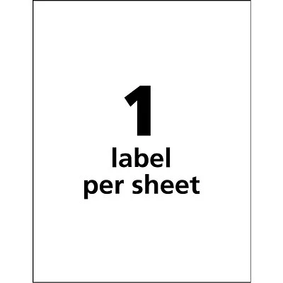 Avery UltraDuty GHS Chemical Labels For Pigment-Based Inkjet Printers, Waterproof, UV Resistant, 8-1/2" X 11", Box Of 50 (60521) 3 Avery UltraDuty GHS Chemical Labels For Pigment-Based Inkjet Printers, Waterproof, UV Resistant, 8-1/2" X 11", Box Of 50 (60521) - Image 2