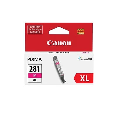 Canon CLI-281XL Magenta High Yield Ink Cartridge (2035C001) 3 Canon CLI-281XL Magenta High Yield Ink Cartridge (2035C001)